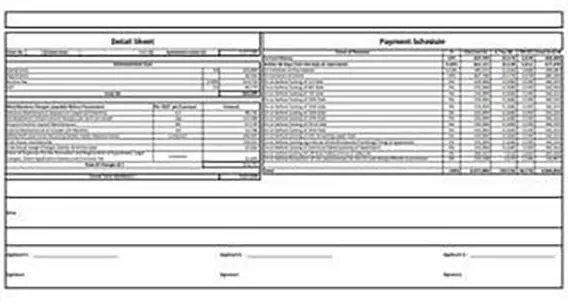 Dhanani Shree Krishna cost sheet preview