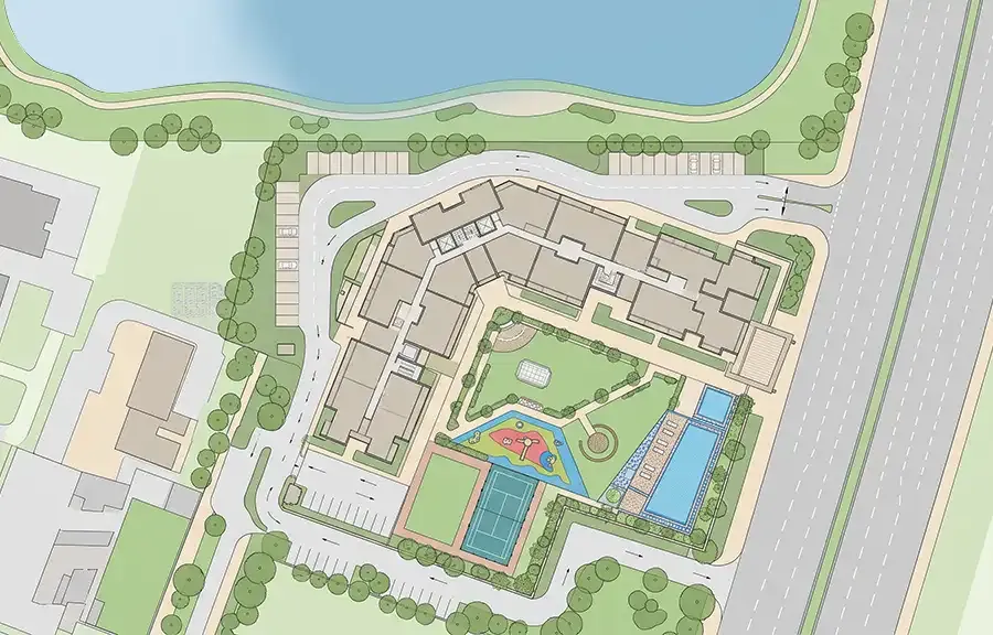 Dhanani Shree Krishna master plan layout
